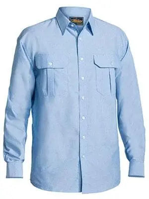 Bisley Workwear Oxford Shirt Long Sleeve BS6030 Metro Workwear.